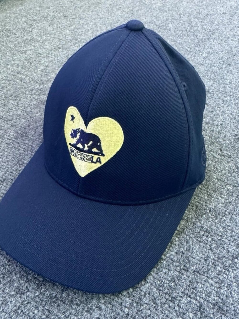 G/FORE LA Golf Cap Snow White California Bear Blue Adjustable Snapback Hat